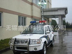 Vehicle Mounting Portable Pneumatic Telescopic Masts