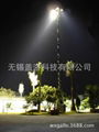 high telescopic lighting mast and mobile telecom mast 2