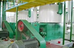 Peanut oil processing line