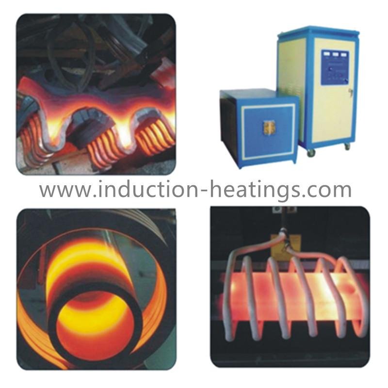 Supersonic Frequency 80KW Induction Heating Hot Forging Machine For Nuts And Bol 3