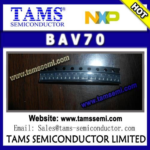 BAV70  - NXP -  DIODE ARRAY 100V 215MA TO236AB