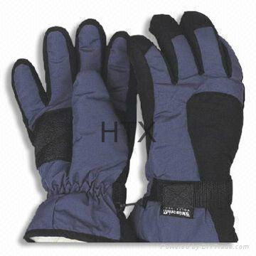 Men's  ski gloves warm winter sports gloves 2