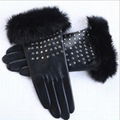 Leather dress gloves 1