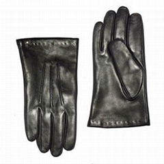 Men leather glove 