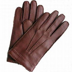 Leather gloves for men 