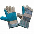 Split leather working gloves 3