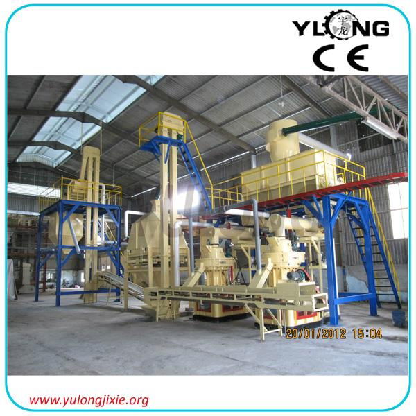 1 ton/hour yulong biomss wood pellet plant 