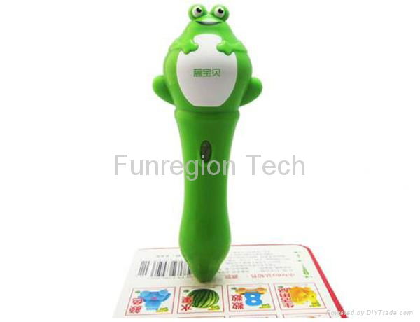 Animal Frog Digital Pen Reader Languages Learning Pen 3