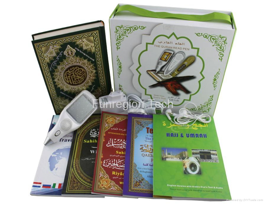 Muslim Arabic Digital Holy Quran Pen With 2.4' Inch LCD Screen 8G Flash 3