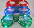 2014 Wholesale Party Colorful Shutter LED  Glasses 4