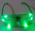 2014 Wholesale Party Colorful Shutter LED  Glasses 3