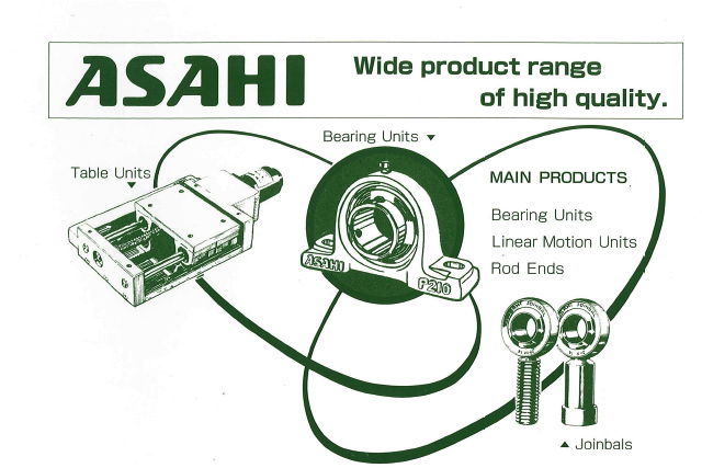 ASAHI BEARING UNITS ROD ENDS SPHERICAL ROLLER BEARINGS  5