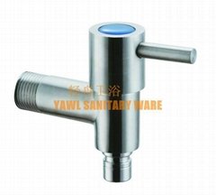 QZ203 bathroom 304 stainless steel casting  basin faucet valve