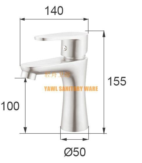 QZ520  304 stainless steel casting new design bathroom basin faucet mixer tap 2