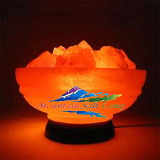 Fire Bowl Salt Lamp