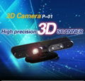 2014 portable 3d body scanner for 3d