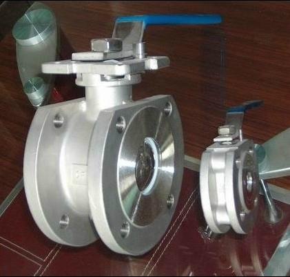 Wafer Ball Valve Full Port Direct Mounting Pad 1000WOG 3