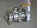 Socket Welding Flange Ball Valve Flange PVC Ball Valve 2