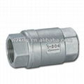 SS Screw Vertical Check Valve