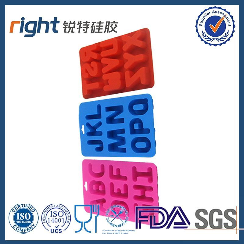 silicone 26 letter ice cube tray 2