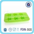 silicone frog string ice cube tray
