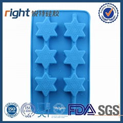 silicone hexagram string ice mold