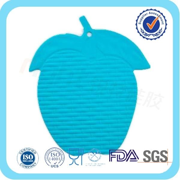 silicone apple shaped heat insulation mat 5