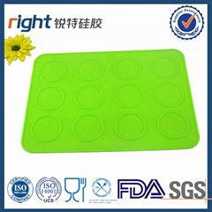 silicone macaron baking oven mat