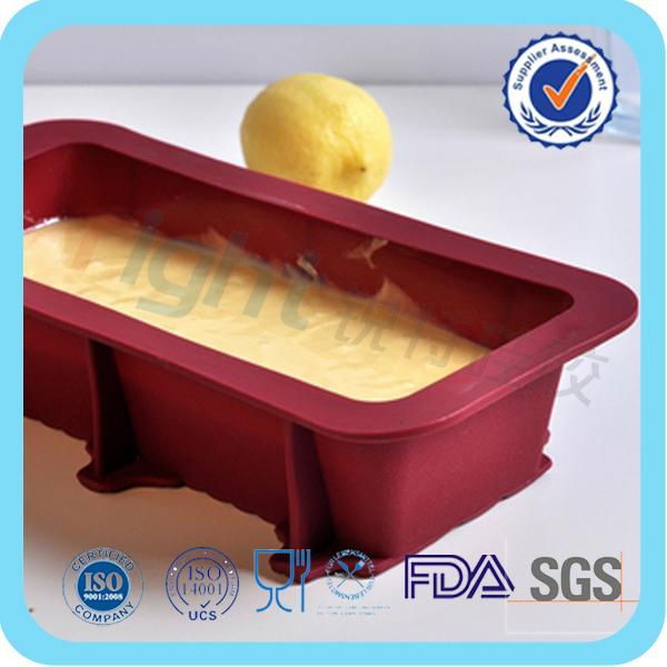 silicone big long shape cake mold 3