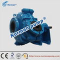 coal washing slurry pump with rubber liner