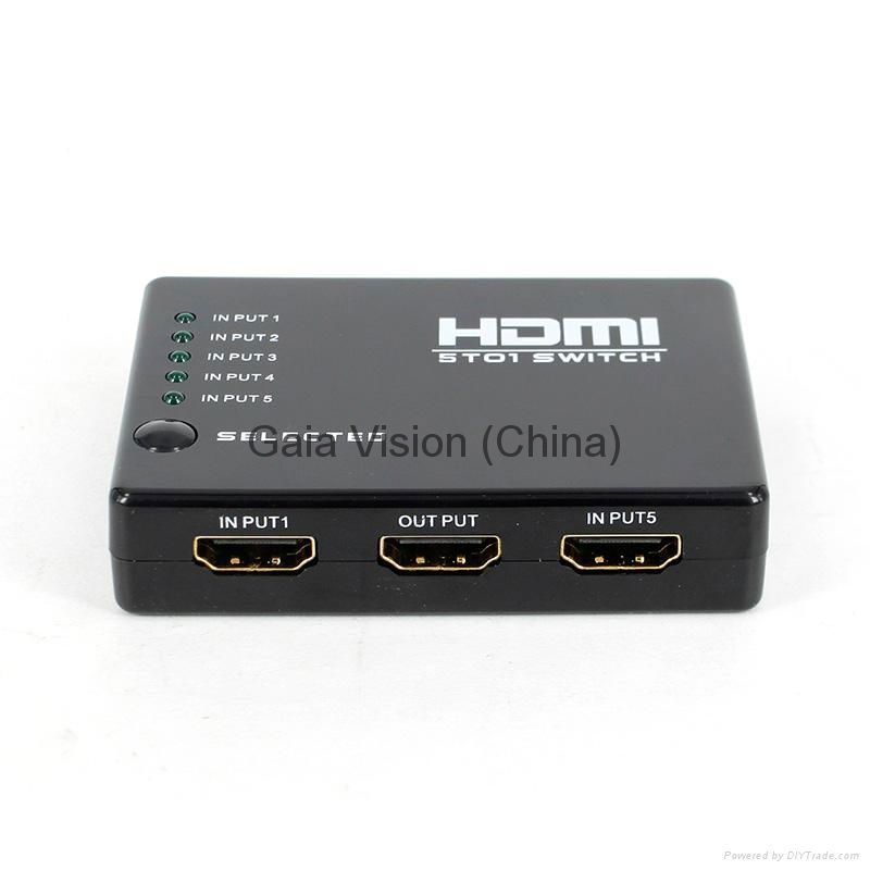 5x1 HDMI Switcher - GAIA VISION 2