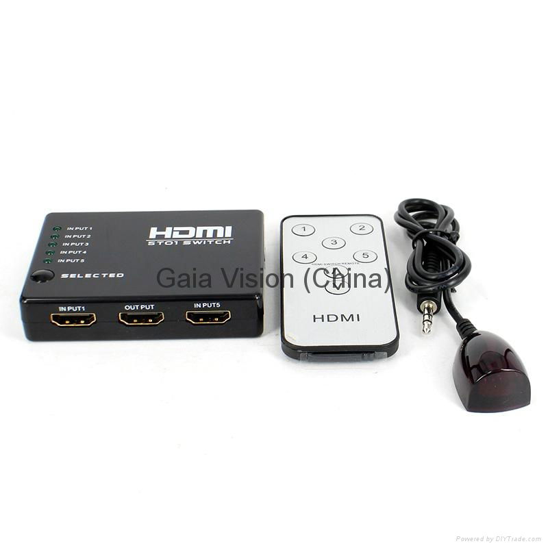 5x1 HDMI Switcher - GAIA VISION 3