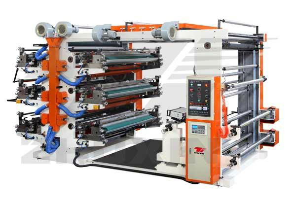 YT Series Six-colour Flexo printing machine 