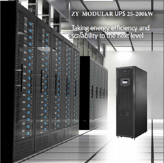 Flexible Modular parallel Redundancy UPS 40kva three phase ups system