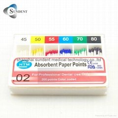 Dental material dental absorbent paper points