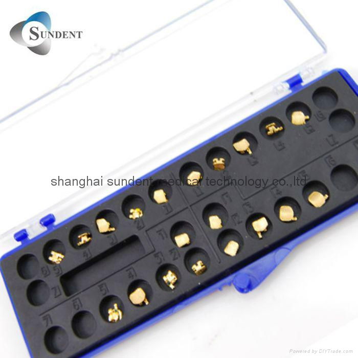 Dental Orthodontic Brackets New Orthodontic Brackets Gold Plated  2