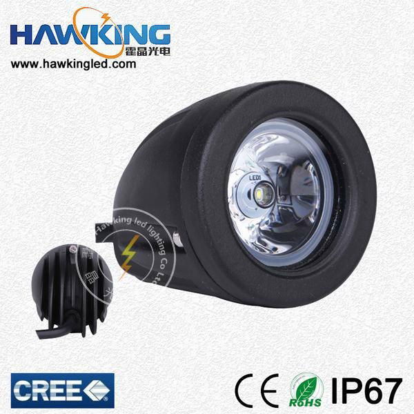 Round Square Flood Or Spot Cree off road 10W Led Work Light 3