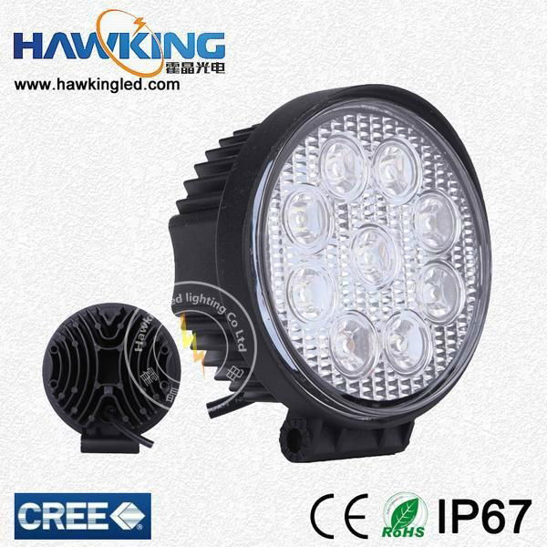 Waterproof 27W Flood Off Road 27W Emergency Vehicle LED Work Lights LED 2