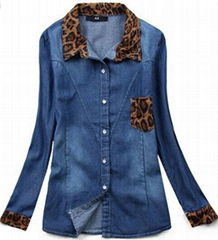 Fashion denim coat