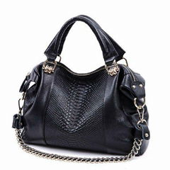 Genuine leather handbag