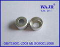 Crimp-top aluminum cap