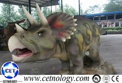 Jurassic Park high simulation artificial dinosaur Triceratops 