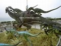 Outdoor Playground realistic Dinosaur Statue    3