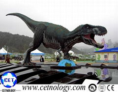 Outdoor Playground realistic Dinosaur Statue   