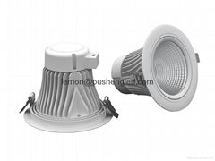 Aluminum die-casting cover for downlight