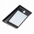 Outdoor Waterproof IP65 Wall Mount Sensor Solar LED Wall Light 4