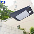 Outdoor Waterproof IP65 Wall Mount Sensor Solar LED Wall Light 5