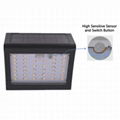 Batnon Outdoor IP65 Waterproof 38LED 5W Motion Sensor Solar LED Wall Light 5