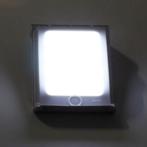 Aluminum Housing 1W Wall Mounted Sensor Solar LED Wall Light 2