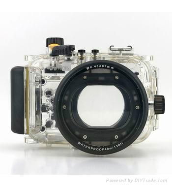 IPX8 40M Underwater diving camera housing for Canon S 120